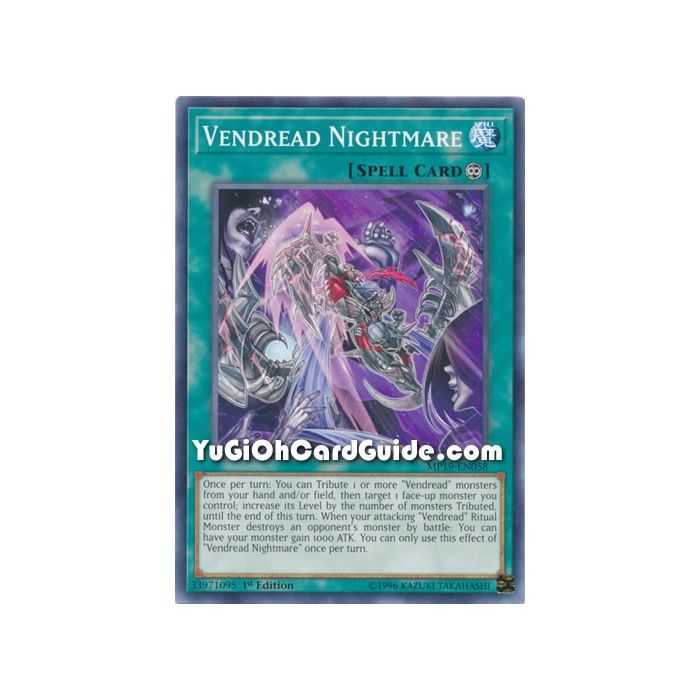 Vendread Nightmare (Common) – 2019 Gold Sarcophagus Mega Pack | Carta YUGIOH en México