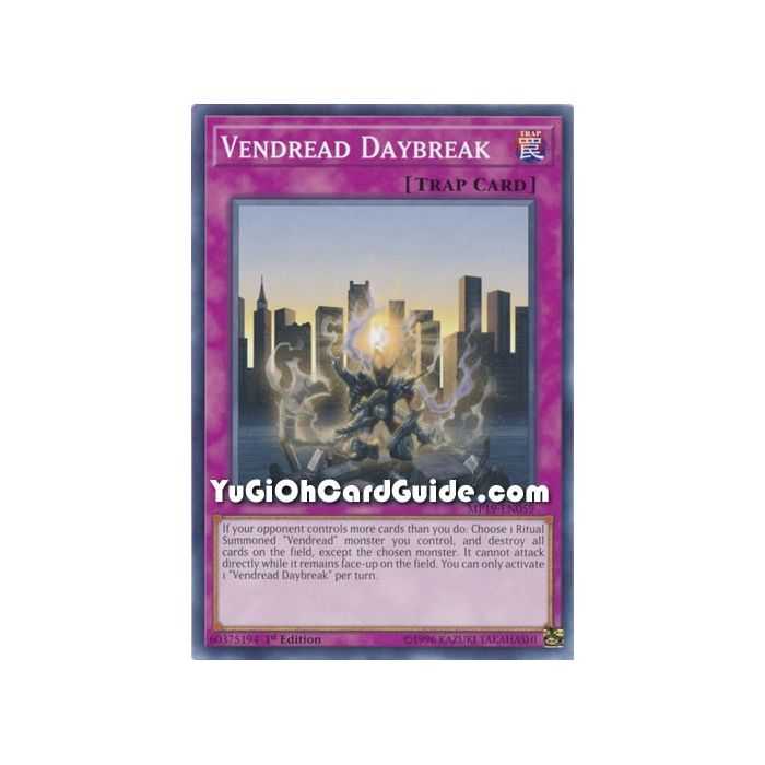 Vendread Daybreak (Common) – 2019 Gold Sarcophagus Mega Pack | Carta YUGIOH en México