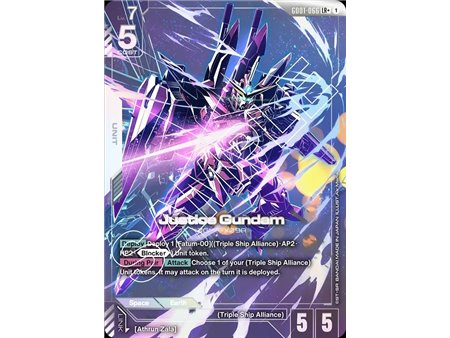 Justice Gundam (Legend Rare +)