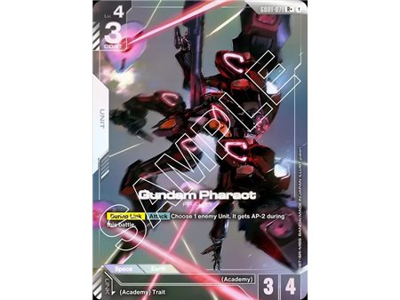 Gundam Pharact  (Rare +)