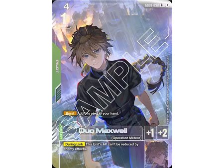Duo Maxwell (Rare +)