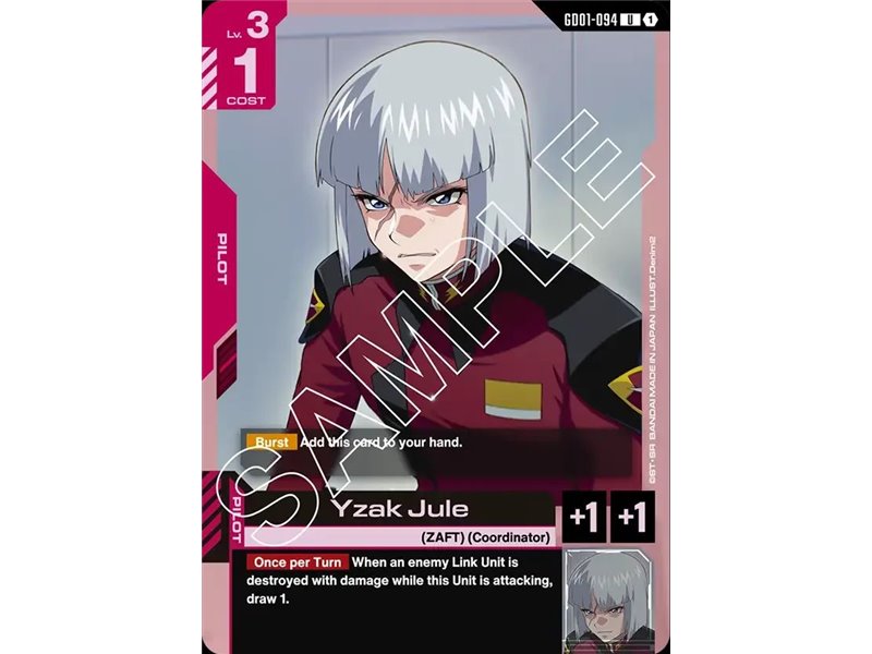 Yzak Jule (Uncommon)