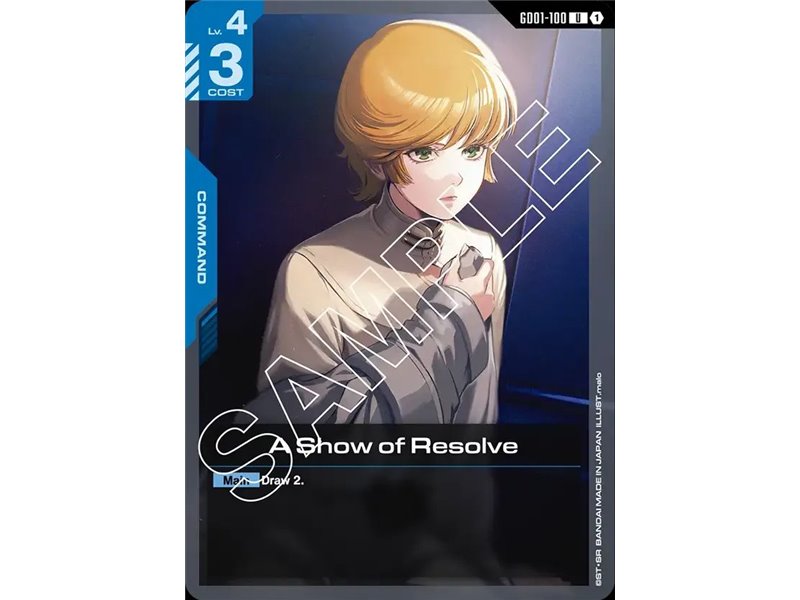 A Show of Resolve  (Uncommon)