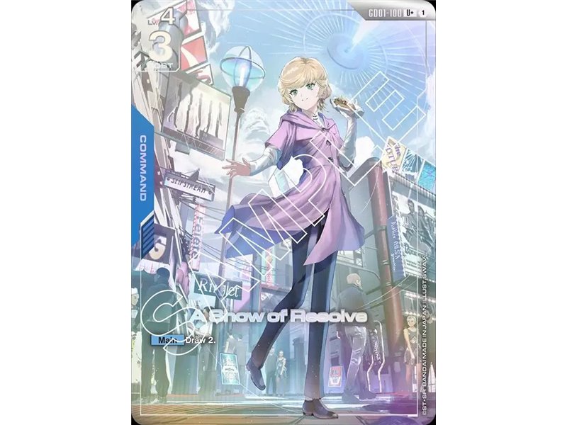 A Show of Resolve  (Uncommon +)