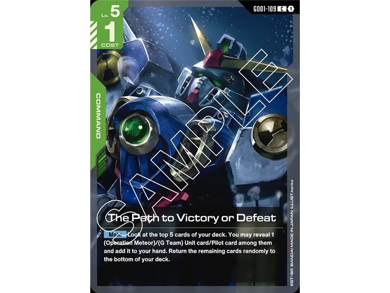 The Path to Victory or Defeat  (Common)