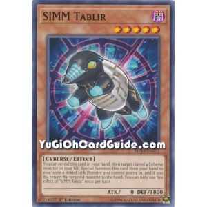 SIMM Tablir (Common) – 2019 Gold Sarcophagus Mega Pack | Carta YUGIOH en México