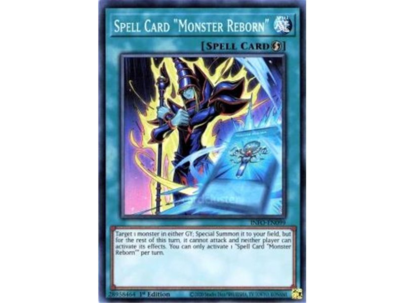 Spell Card "Monster Reborn" (Starlight Rare)