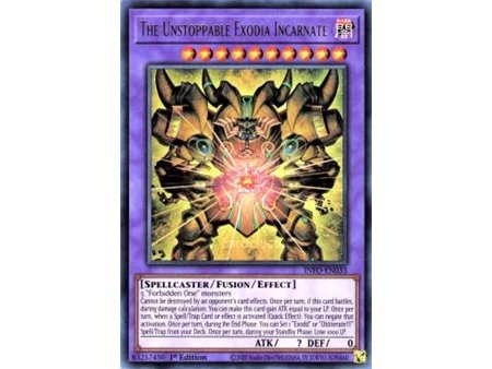 The Unstoppable Exodia Incarnate (Starlight Rare)