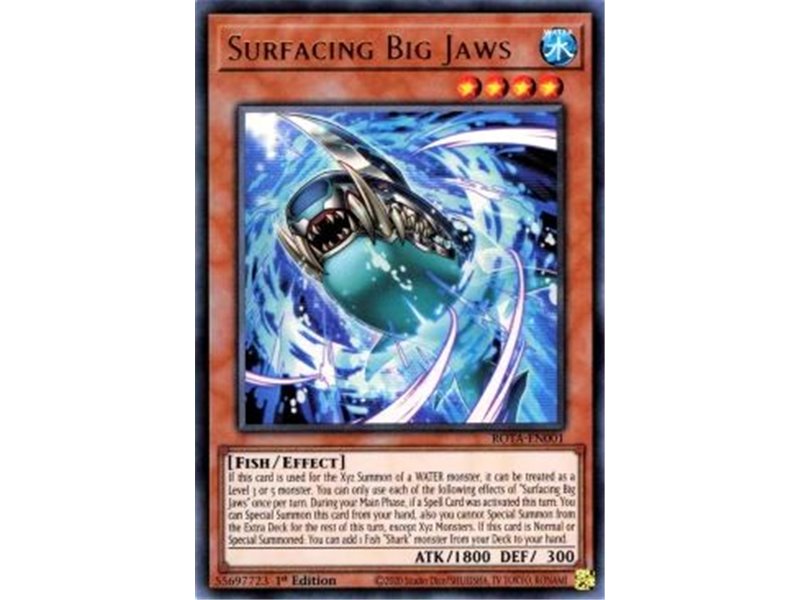 Surfacing Big Jaws (Starlight Rare)