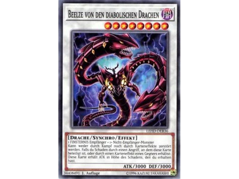 Beelze of the Diabolic Dragons (Starlight Rare)
