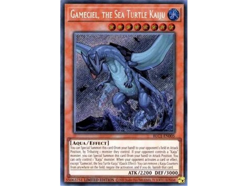 Gameciel, the Sea Turtle Kaiju (Starlight Rare)