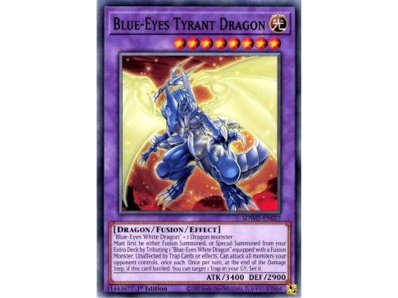 Blue-Eyes Tyrant Dragon (Starlight Rare)