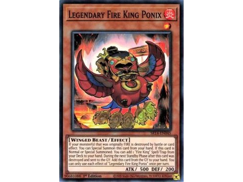 Legendary Fire King Ponix (Starlight Rare)