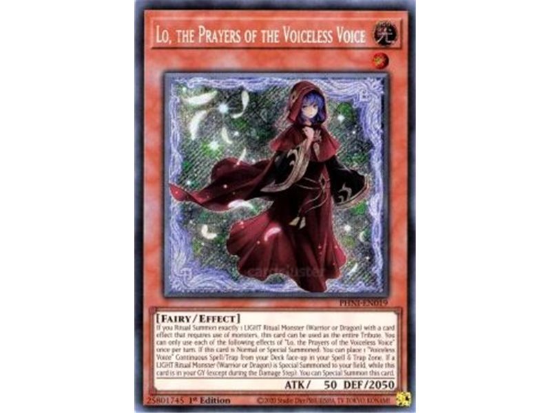 Lo, the Prayers of the Voiceless Voice (Prismatic Secret Rare)