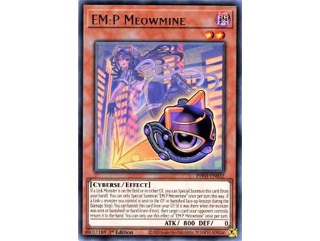 EM:P Meowmine (Prismatic Secret Rare)