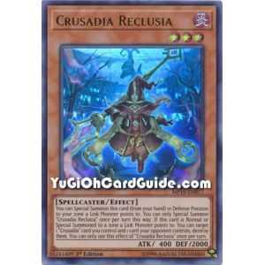 Crusadia Reclusia (Ultra Rare) – 2019 Gold Sarcophagus Mega Pack | Carta YUGIOH en México