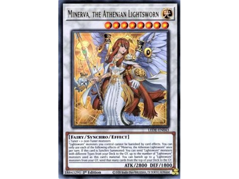 Minerva, the Athenian Lightsworn (Prismatic Secret Rare)