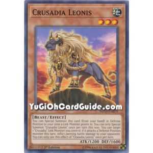 Crusadia Leonis (Common) – 2019 Gold Sarcophagus Mega Pack | Carta YUGIOH en México