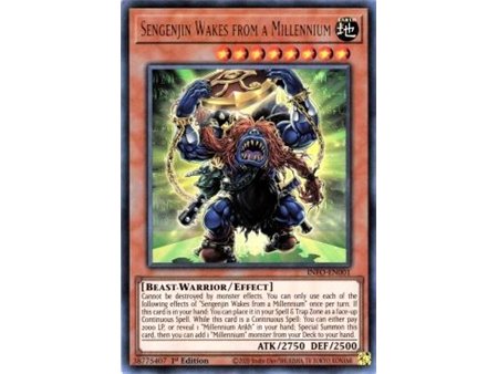 Sengenjin Wakes from a Millennium (Prismatic Secret Rare)