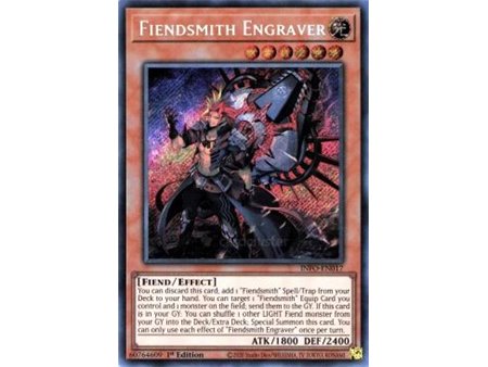 Fiendsmith Engraver (Prismatic Secret Rare)