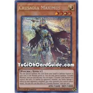 Crusadia Maximus (Secret Rare) – 2019 Gold Sarcophagus Mega Pack | Carta YUGIOH en México