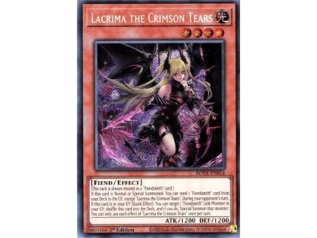 Lacrima the Crimson Tears (Prismatic Secret Rare)