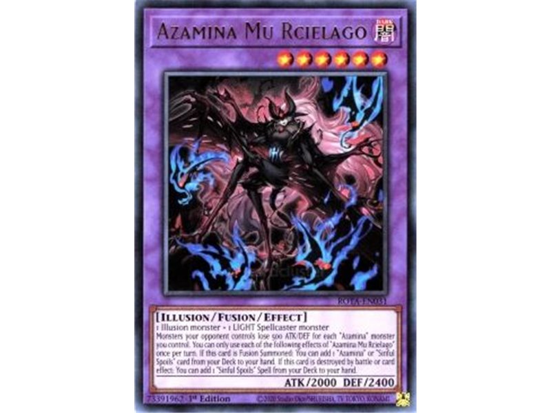Azamina Mu Rcielago (Prismatic Secret Rare)