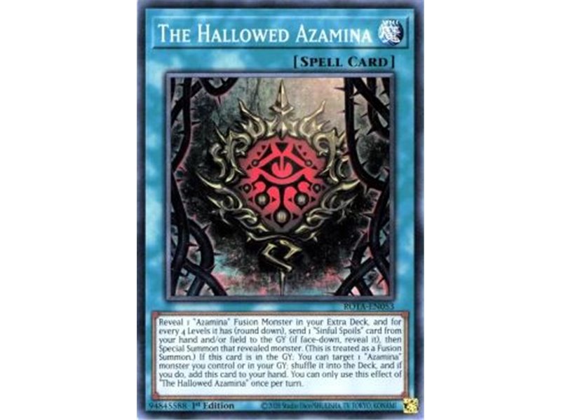 The Hallowed Azamina (Prismatic Secret Rare)