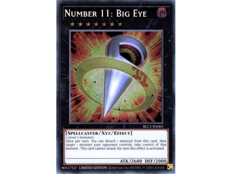 Number 11: Big Eye (Prismatic Secret Rare)