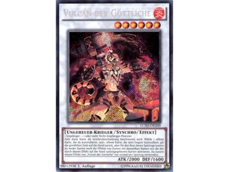 Vulcan the Divine (Prismatic Secret Rare)