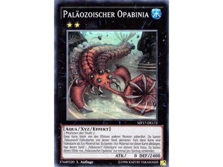Paleozoic Opabinia (Prismatic Secret Rare)