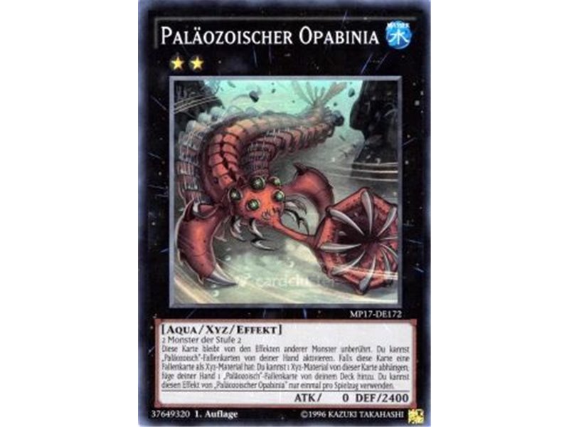 Paleozoic Opabinia (Prismatic Secret Rare)