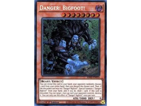 Danger! Bigfoot! (Prismatic Secret Rare)