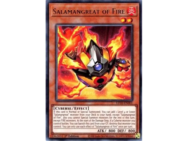 Salamangreat of Fire (Prismatic Secret Rare)