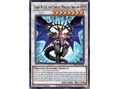 Chaos Ruler, the Chaotic Magical Dragon (Prismatic Secret Rare)