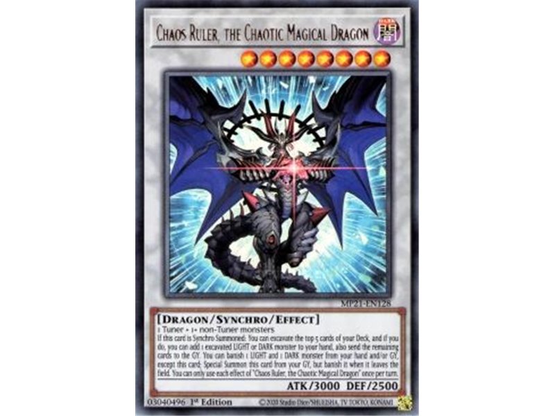 Chaos Ruler, the Chaotic Magical Dragon (Prismatic Secret Rare)