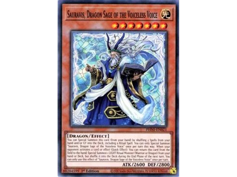 Sauravis, Dragon Sage of the Voiceless Voice (Ultra Rare)