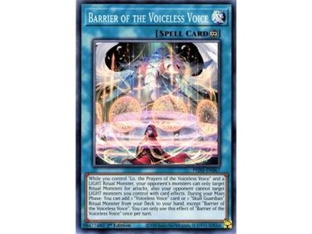 Barrier of the Voiceless Voice (Ultra Rare)