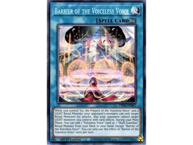 Barrier of the Voiceless Voice (Ultra Rare)