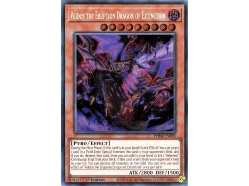 Veidos the Eruption Dragon of Extinction (Ultra Rare)