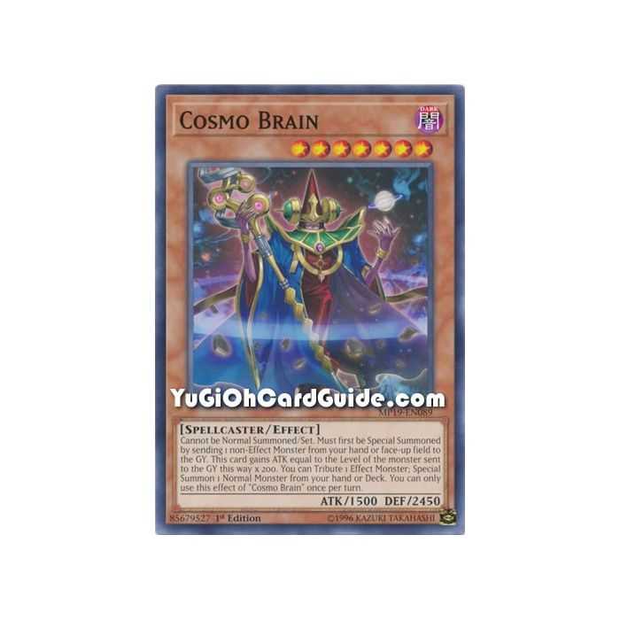 Cosmo Brain (Common) – 2019 Gold Sarcophagus Mega Pack | Carta YUGIOH en México