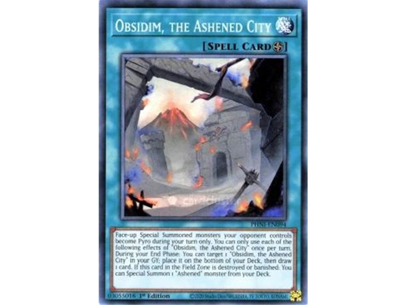Obsidim, the Ashened City (Ultra Rare)
