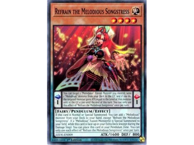 Refrain the Melodious Songstress (Ultra Rare)