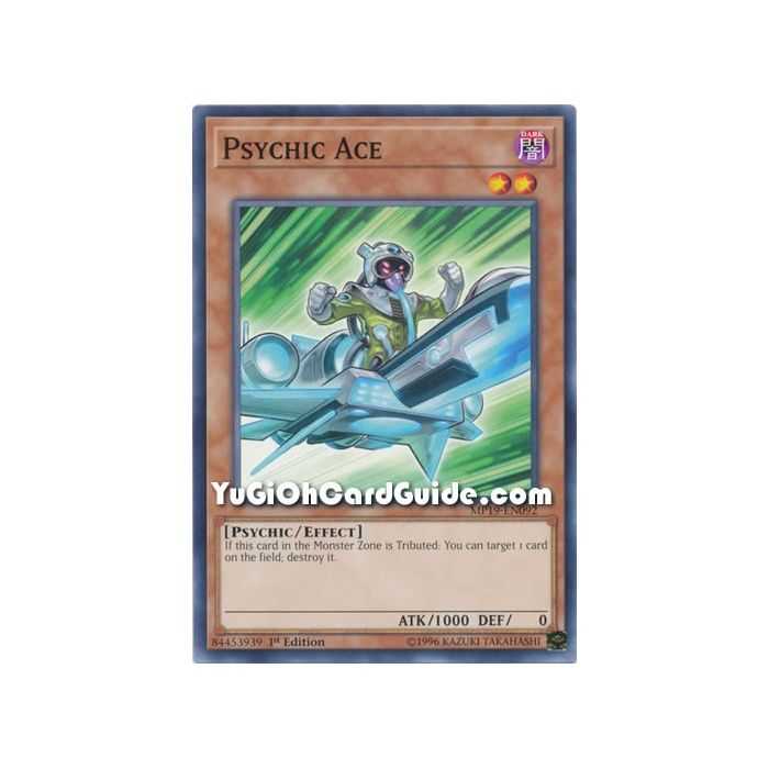 Psychic Ace (Common) – 2019 Gold Sarcophagus Mega Pack | Carta YUGIOH en México