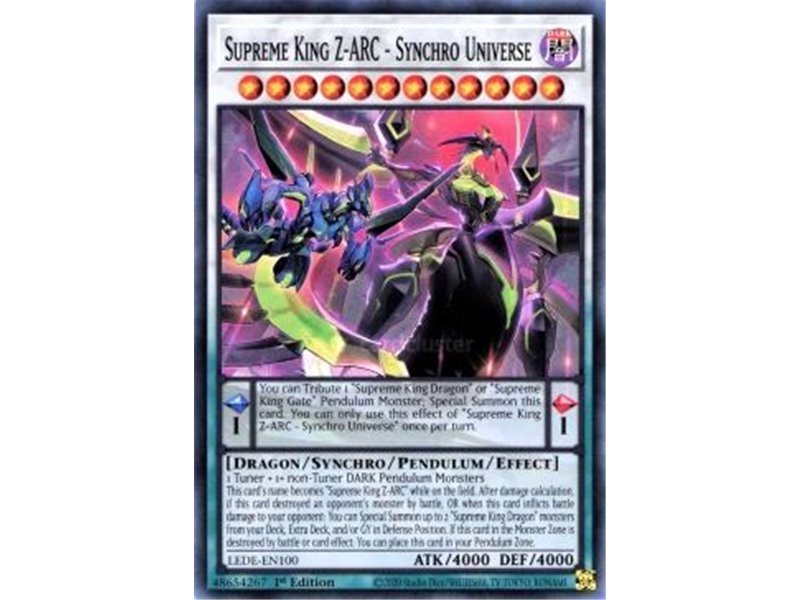 Supreme King Z-ARC - Synchro Universe (Ultra Rare)