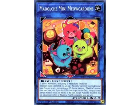 Madolche Mini Meowcaroon (Ultra Rare)