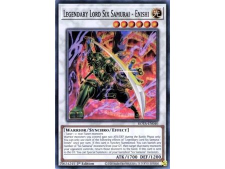 Legendary Lord Six Samurai - Enishi (Ultra Rare)
