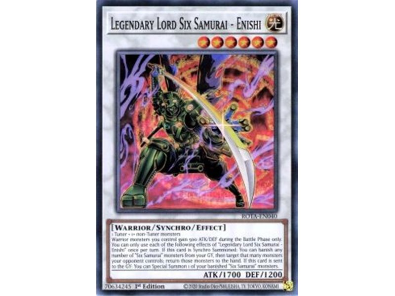 Legendary Lord Six Samurai - Enishi (Ultra Rare)