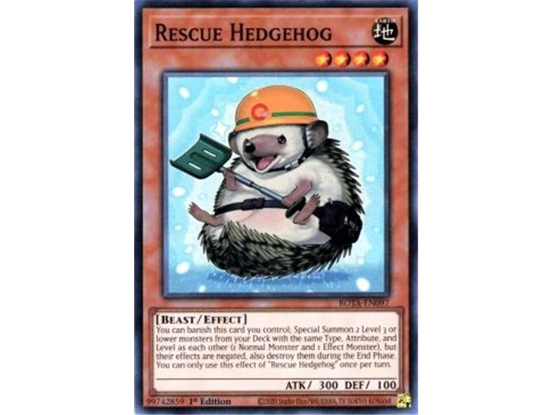 Rescue Hedgehog (Ultra Rare)