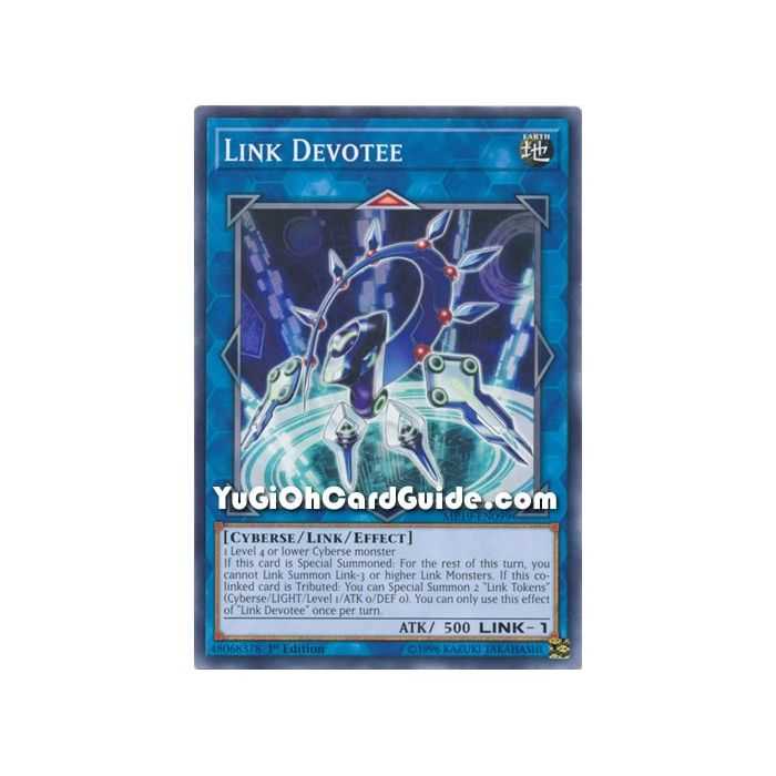 Link Devotee (Common) – 2019 Gold Sarcophagus Mega Pack | Carta YUGIOH en México